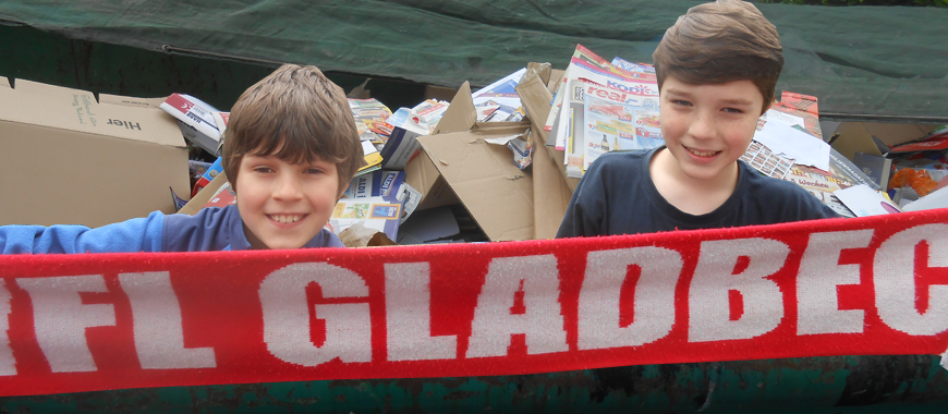 Altpapier-Sammlung der VfL-Handballjugend