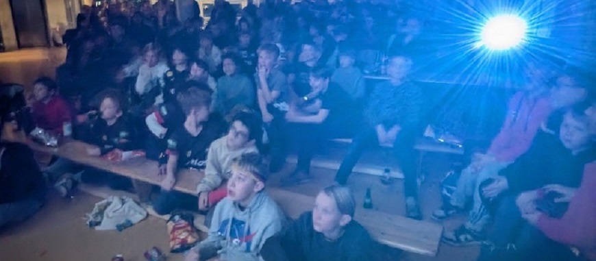 Rudelgucken im Foyer!